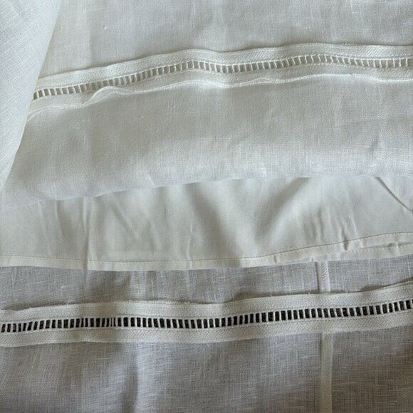 NEW Reformation Everett Linen Midi Dress White | US 2 UK 6 - Picture 16 of 16